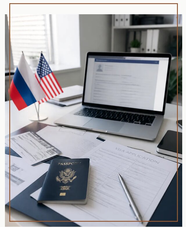 Оформление визы в США для туристов и бизнеса в Белой Калитве