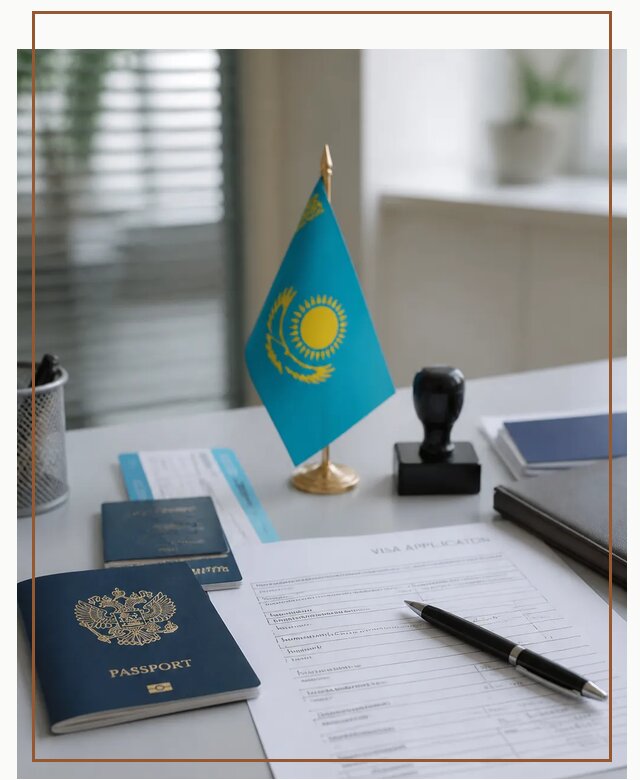 Оформление визы в Казахстан для поездки и работы в Белой Калитве