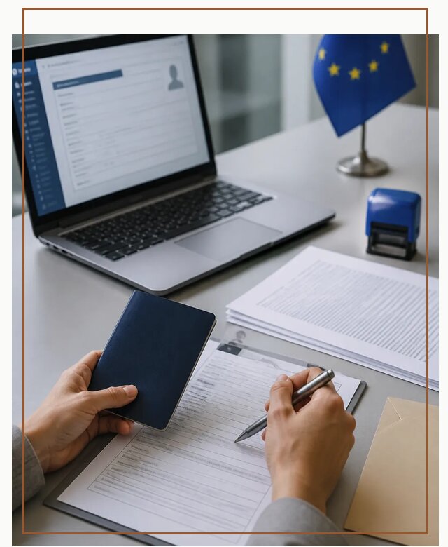 Оформление национальной визы D для переезда и работы в Белой Калитве