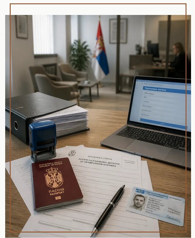 Оформление ПМЖ в Сербии для переезда в Белой Калитве под ключ