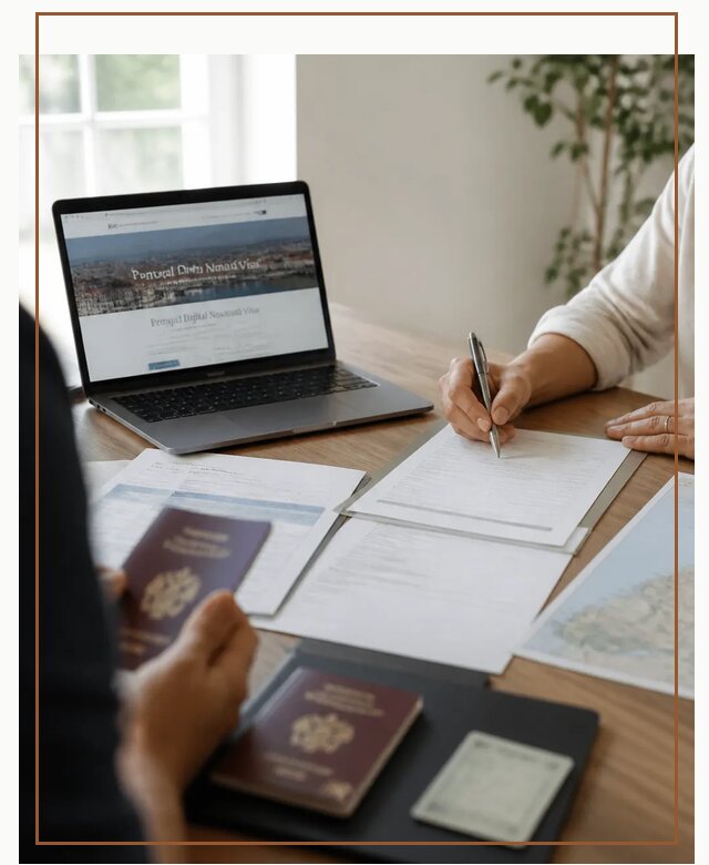 Оформление Digital Nomad и ВНЖ Португалии в Белой Калитве